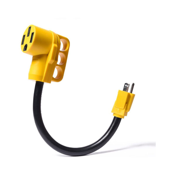 Adaptateur SnowyFox RV 15 A vers 50 A - 15 mâle