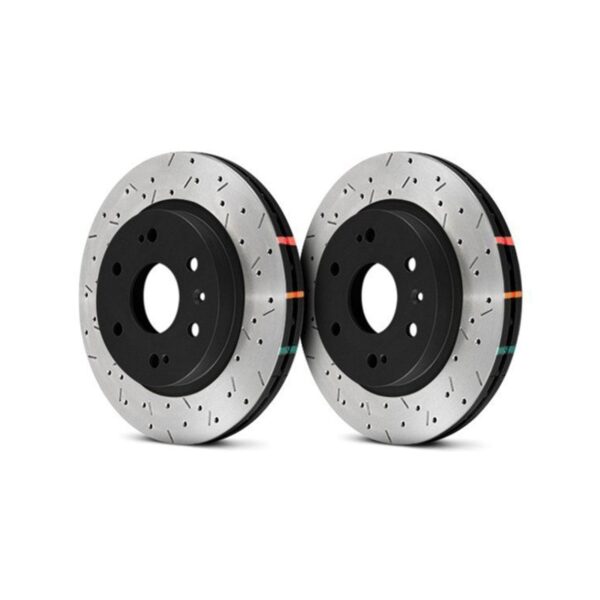 4000XS Drilled and Slotted Brake Rotor more details on – Image 2