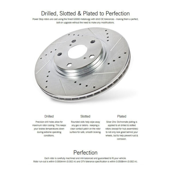 Power Stop® - Evolution Drilled and Slotted – Image 3